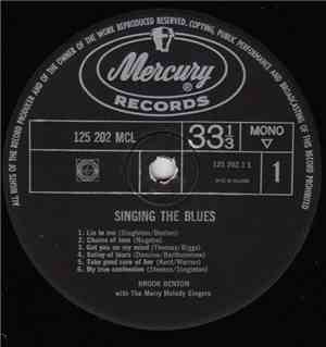 Brook Benton With The The Merry Melody Singers - Singing The Blues