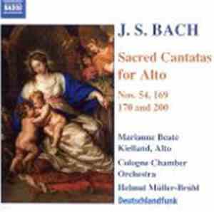 Johann Sebastian Bach - Sacred Cantatas For Alto