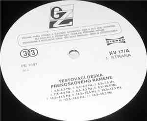 No Artist - Testovací Deska Přenoskového Ramene / Deska Pro Kontrolu Parametrů Gramofonů