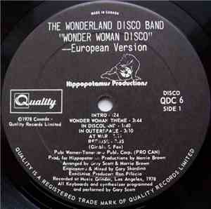 The Wonderland Disco Band - Wonder Woman Disco