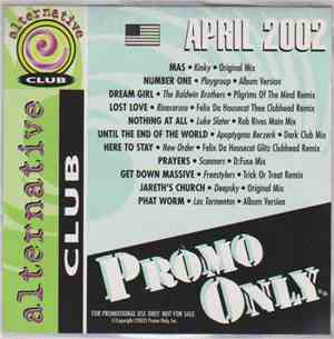 Various - Promo Only Alternative Club April 2002