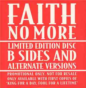 Faith No More - B Sides And Alternate Versions