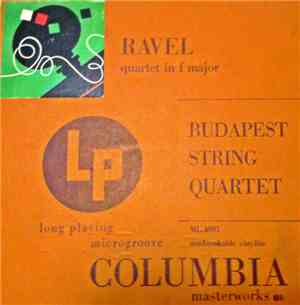 Ravel, Budapest String Quartet - Quartet In F Major