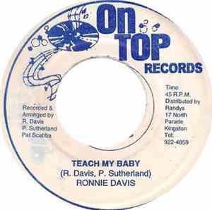 Ronnie Davis - Teach My Baby / My World
