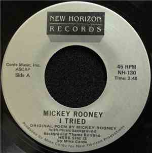 Mickey Rooney - I Tried / Lover Of Simple Things