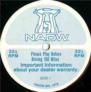 Unknown Artist - Important Information About Your Dealer Warranty