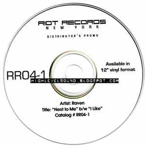 Frank Delour Featuring Raven - Next To Me / I Like