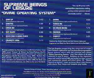 Supreme Beings Of Leisure - Divine Operating System