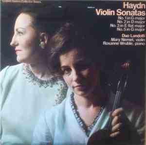 Haydn : Duo Landolfi - Violin Sonatas No.1 In G Major, No.2 In D Major, No.3 In E Flat Major, No.5 In G Major