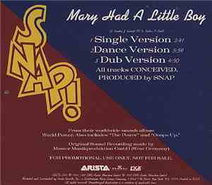 Snap! - Mary Had A Little Boy