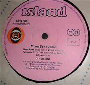 Cat Stevens - Mona Bone Jakon