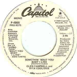 Glen Campbell And Rita Coolidge - Somethin' 'Bout You Baby I Like