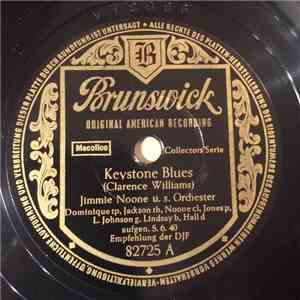 Jimmie Noone And His Orchestra - Keystone Blues / New Orleans Hop Scop Blues