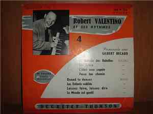 Robert Valentino Et Ses Rythmes - N° 4 - Promenade Avec Gilbert Becaud