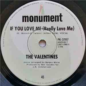 The Valentines  - If You Love Me (Really Love Me) / Breakaway