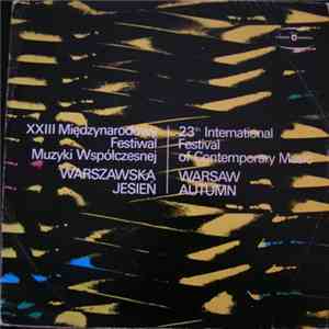Various - Warszawska Jesień - 1979 - Warsaw Autumn (Kronika Dźwiękowa Nr 5)