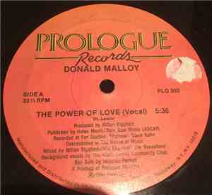 Donald Malloy - The Power Of Love