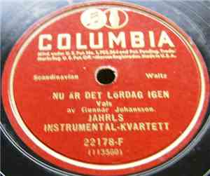 Jahrls Instrumental-Kvartett - Nu Är Det Lördag Igen / Ölandstöser