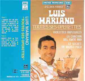 Luis Mariano - Toutes Ses Opérettes N°3