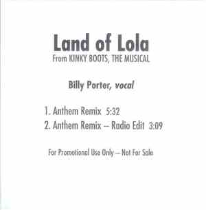 Billy Porter - Land Of Lola