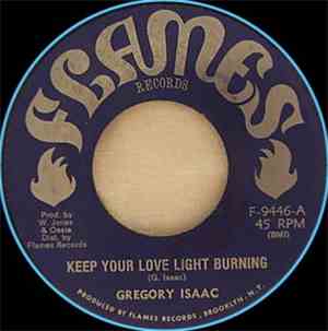 Gregory Isaac - Keep Your Love Light Burning