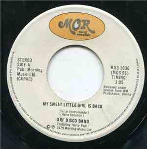 ORF Disco Band - My Sweet Little Girl Is Back / Waves And Clouds