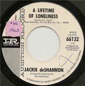 Jackie deShannon - A Lifetime Of Loneliness