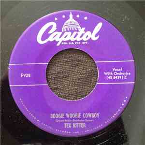 Tex Ritter - Boogie Woogie Cowboy / He's A Cowboy Auctioneer