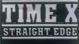 Time X - Straight Edge