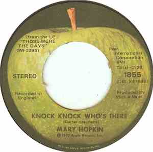Mary Hopkin - Knock, Knock Who's There ?