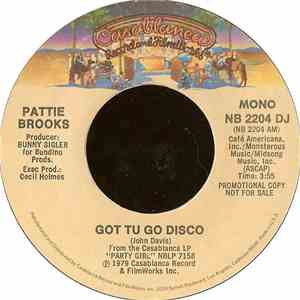 Pattie Brooks - Got Tu Go Disco