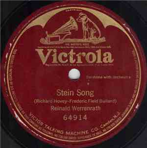 Reinald Werrenrath - Stein Song