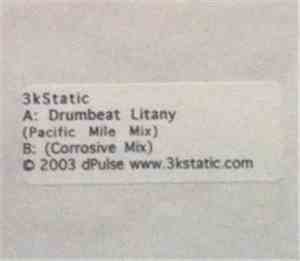 3kStatic - Drumbeat Litany