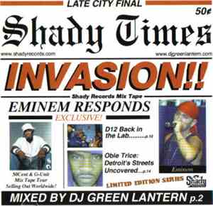 DJ Green Lantern - Invasion: Shady Records Mixtape