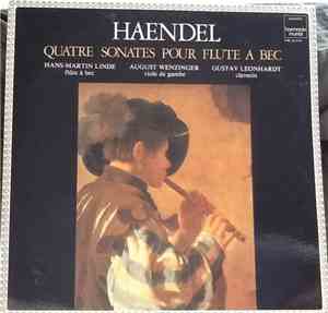 Georg Friedrich Händel - Quatre Sonates Pour Flute A Bec