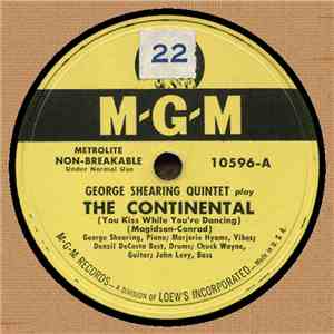 George Shearing Quintet - The Continental / Nothing But D. Best