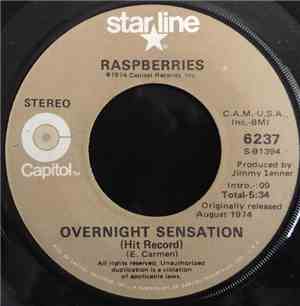 Raspberries - Overnight Sensation (Hit Record) / I'm A Rocker