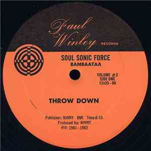 Soulsonic Force, Bambaataa / Soulsonic Force, Harlem Underground Band - Throw Down (Volume #2)