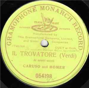 Caruso And Homer - Il Trovatore