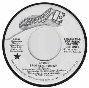 Cyrus Faryar - Brother, Friend / Evergreen