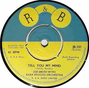 Joe Smith With Baba Brooks Orchestra - Tell You My Mind