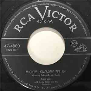 June Valli, Harry Salter And His Orchestra - Mighty Lonesome Feelin'