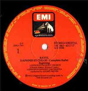 Maurice Ravel, London Symphony Chorus, The London Symphony Orchestra, André Previn - Daphnis Et Chloe (Complete Ballet)