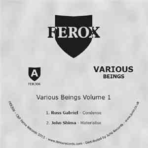 Various - Various Beings Volume 1