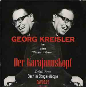 Georg Kreisler - Georg Kreisler Im Alten Wiener Kabarett - Der Karajanuskopf