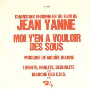 Michel Magne - Chansons Originales Du Film De Jean Yanne Moi Y'en A Vouloir Des Sous