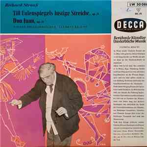 Richard Strauss, Clemens Krauss Conducting Vienna Philharmonic Orchestra - Till Eulenspiegels Lustige Streiche Symphonic Poem Opus 28 / Don Juan Symphonic Poem Opus 20