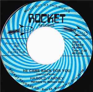 Harold Varney - He Came Back For You