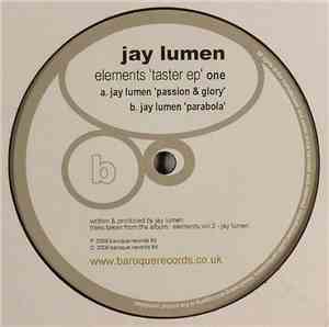 Jay Lumen - Elements 'Taster EP' One