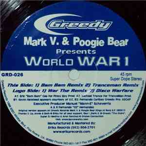 Mark V. & Poogie Bear - World WAR 1